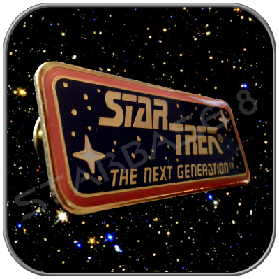 STAR TREK - THE NEXT GENERATION PIN BADGE