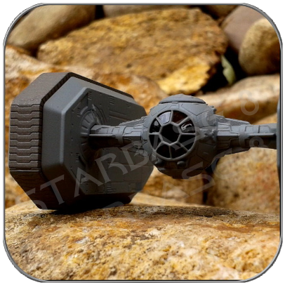 IMPERIAL TIE-CRAWLER - 1:144 STAR WARS F-TOYS MINIATURE MODEL (without box)