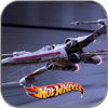 X-WING FIGHTER RED 5 - STAR WARS HOT WHEELS METALL MODELL