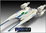 REBEL U-WING FIGHTER - 1:100 REVELL BUILD & PLAY STAR WARS MODEL KIT (without box)