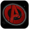 THE AVENGERS COSTUME PATCH (2 inch Red / Black)