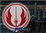 JEDI ORDER - STAR WARS HIGH QUALITY PVC BADGE with KLETT (Red)