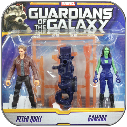 PETER QUILL & GAMORA - HASBRO ACTION FIGU - HASBRO ACTION FIGURE - GUARDIANS OF THE GALAXY