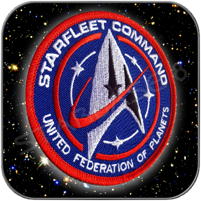 STARFLEET COMMAND UNITED FEDERATION OF PLANETS PATCH