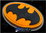 BATMAN EMBLEM LOGO PVC KLETT ORANGE / BLACK