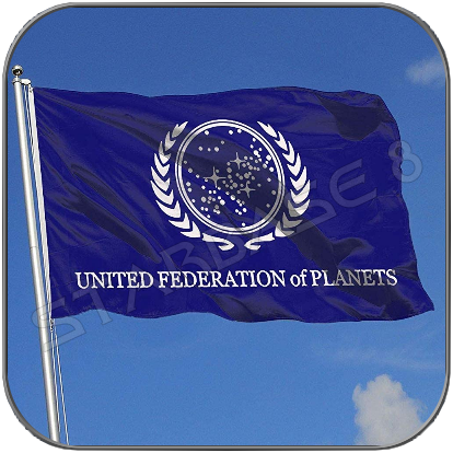 UNITED FEDERATION OF PLANETS FLAG