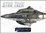 SEVEN OF NINE's FENRIS RANGER SHIP - STAR TREK PICARD - EAGLEMOSS STARSHIPS (SPECIAL OFFER)