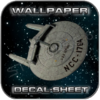 USS DEFIANT WALLPAPER DECAL SHEET - STARCRAFT MODELS