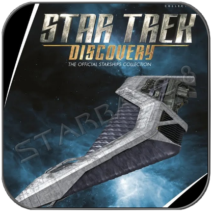 BOOK's SCOUT SHIP - EAGLEMOSS UNIVERSE EDITION STAR TREK STARSHIPS COLLECTION