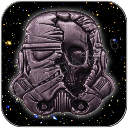CORPSE TROOPER - RELIEF PIN