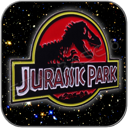 JURASSIC PARK RELIEF ANSTECK PIN
