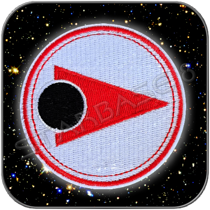COMMAND CENTER - ALPHA MOONBASE  SPACE 1999 UNIFORM PATCH