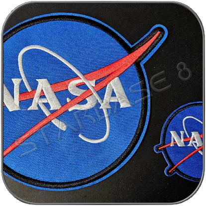NASA XL TEXTILE 'JACKET BACK' SEWN PATCH