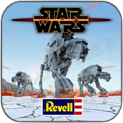 FIRST ORDER HEAVY ASSAULT WALKER - 1:164 REVELL BUILD & PLAY STAR WARS MODEL KIT (without box)