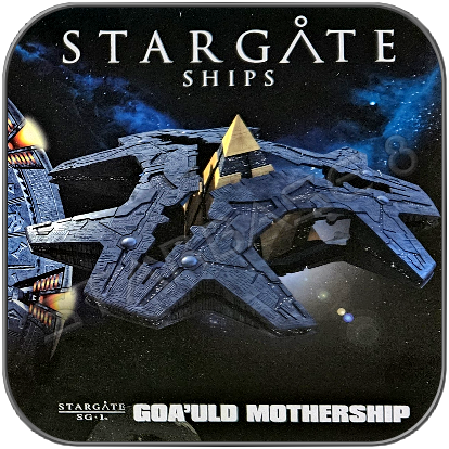 GOA'ULD HA'TAK MOTHERSHIP - STARGATE SG-1 EAGLEMOSS STARSHIPS COLLECTION