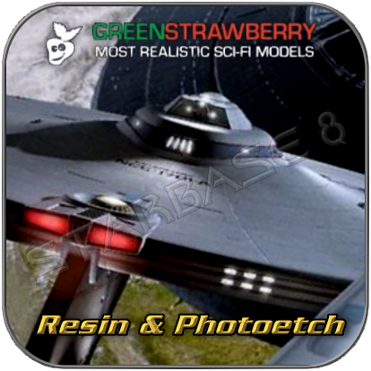 USS ENTERPRISE 1701 (Refit) OFFICER LOUNGE - 1/350 GREENSTRAWBERRY PHOTOETCH & RESIN PARTS