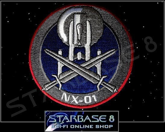 Star Trek Enterprise NX-01 Mirror Universe Sword 3.5" Uniform Patch STPAT-ENT3 