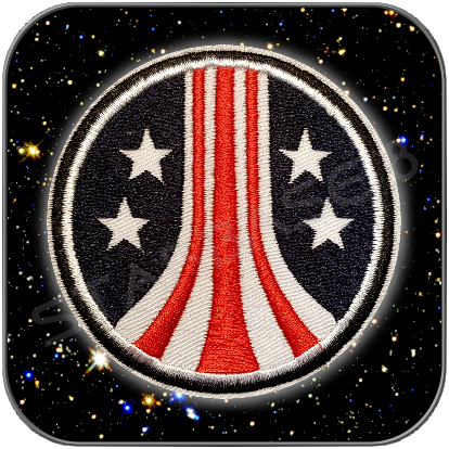 COLONIAL MARINES STARS AND STRIPES UNIFORM AUFNÄHER / ALIENS PATCH