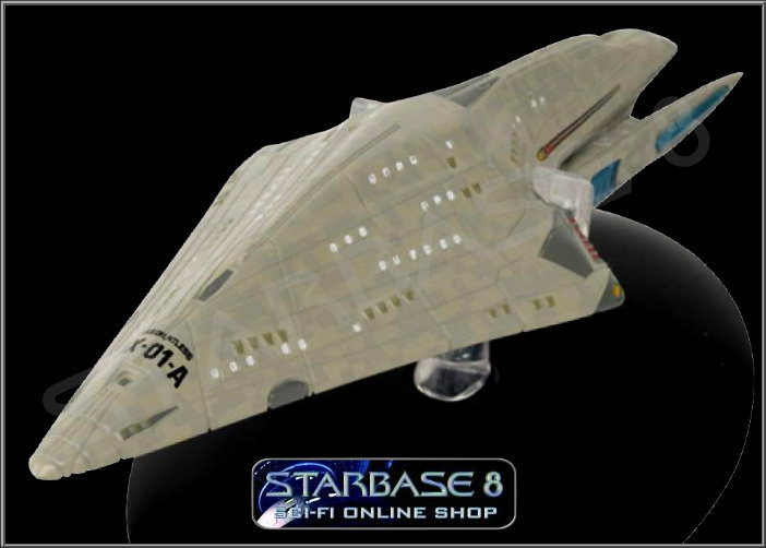 Eaglemoss Star Trek USS Dauntless NX-01-A #17 With Display Stand New 