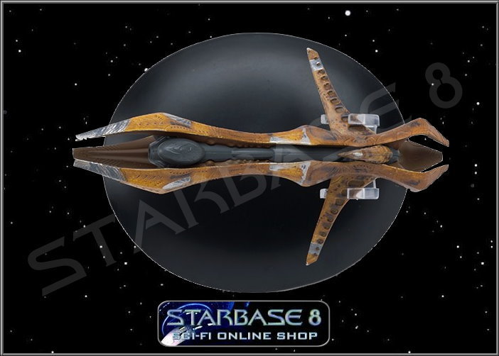 Star Trek Eaglemoss  Modell #43 deutsch Metall Raumschiff Species 8472 Bioship 