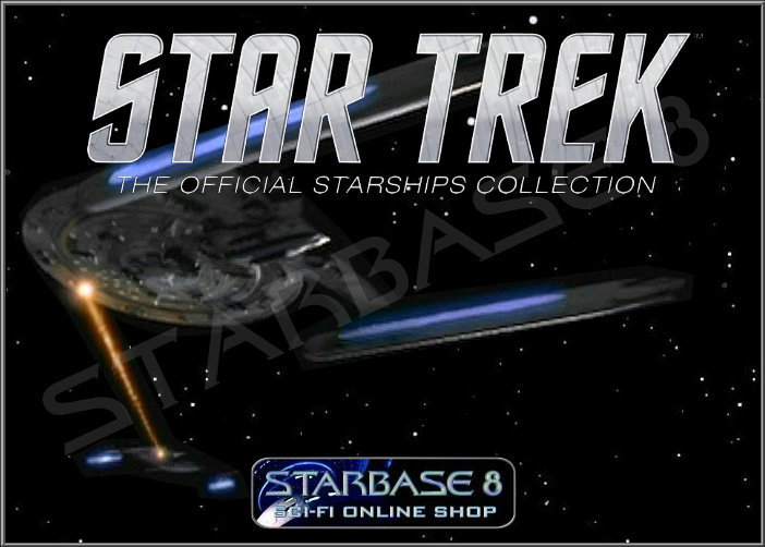 Star Trek Eaglemoss Ausgabe 52 USS Centaur NCC-42043 in OVP mit Heft 