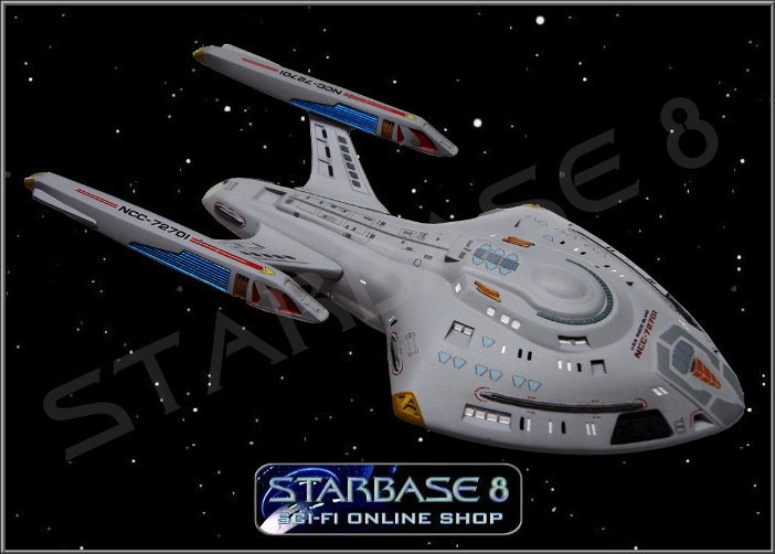 Star Trek neu . U.S.S Diecast Raumschiff Metall Modell Rhode Island