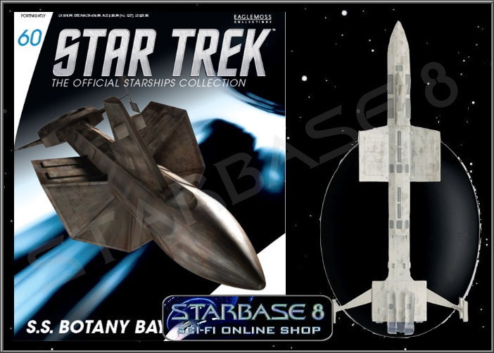 Issue #60 SS Botany Bay Eaglemoss Star Trek Starship DY-100 class
