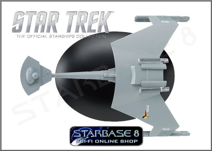 Klingon Battle Cruiser Star Trek Eaglemoss Metall Raumschiff Modell deutsch 