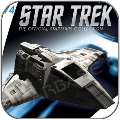 Eaglemoss Star Trek Official Starships Collection Bajoran Raider