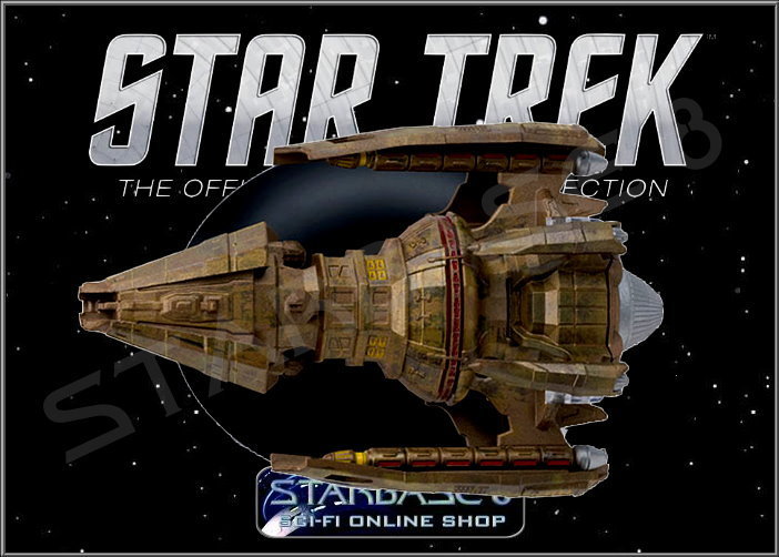 Star Trek Metall Raumschiff Modell Eaglemoss # 51 deutsch Hirogen Warship 