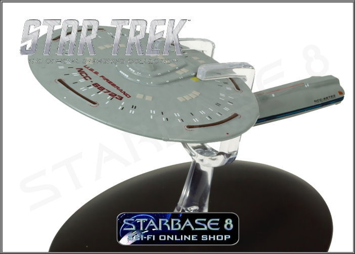 Raumschiff Metall Modell Star Trek Eaglemoss Magazin #118 U.S.S Firebrand 