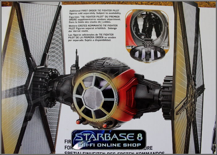 age 4 C32 for sale online Hasbro Star Wars Force Link First Order Special Forces Tie Fighter 