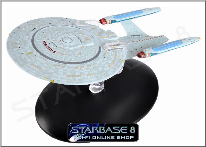 Star Trek Eaglemoss Raumschiff Metall Modell Enterprise NCC-1701-C Probert 