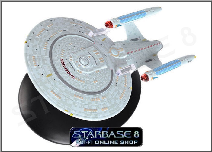 Eaglemoss Star Trek U.S.Enterprise NCC-1701-C The Official Starships Collection Bonus Issue Ship Replica Probert Concept 