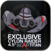 CYLON RAIDER SCAR - BATTLESTAR GALACTICA TITANS MODELL