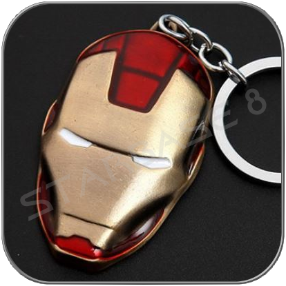 ✅ Schlüsselanhänger Schlüsselkappe The Avengers Iron Man Silikon Schutz Kappe ✅