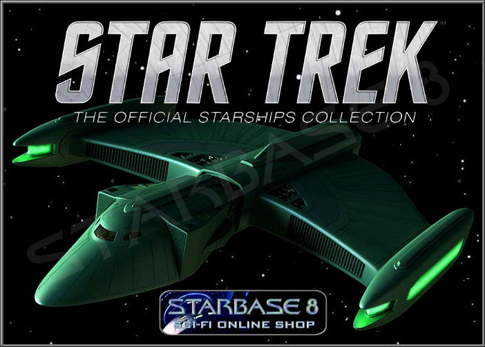 Romulan Scout Ship Neuheit Raumschiff Metall Modell Star Trek Eaglemoss 