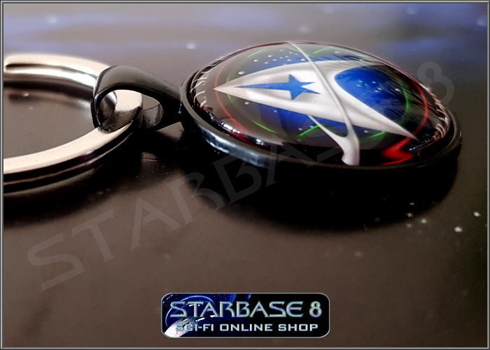 Star Trek Startrek Logo Schild Schlüsselanhänger Kreativ Auto Schlüsselanhänger Rucksack Schlüsselanhänger Geschenk 