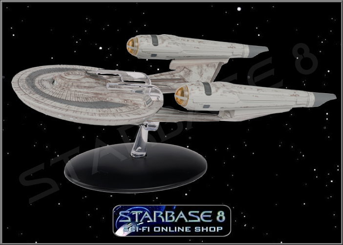 Star Trek nave USS Franklin 20 cm Eaglemoss edición especial Starship U.S.S. 