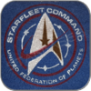 STARFLEET COMMAND UFP FUSSMATTE / DOORMAT STAR TREK DISCOVERY