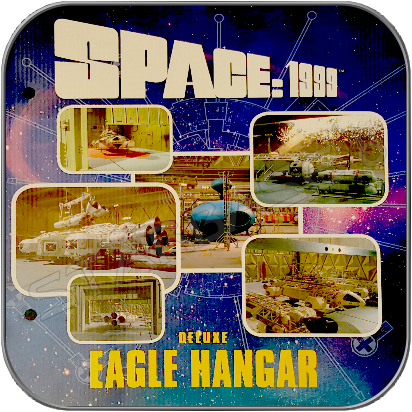 DELUXE EAGLE HANGAR - SIXTEEN 12 SPACE 1999 DISPLAY MODEL DIORAMA
