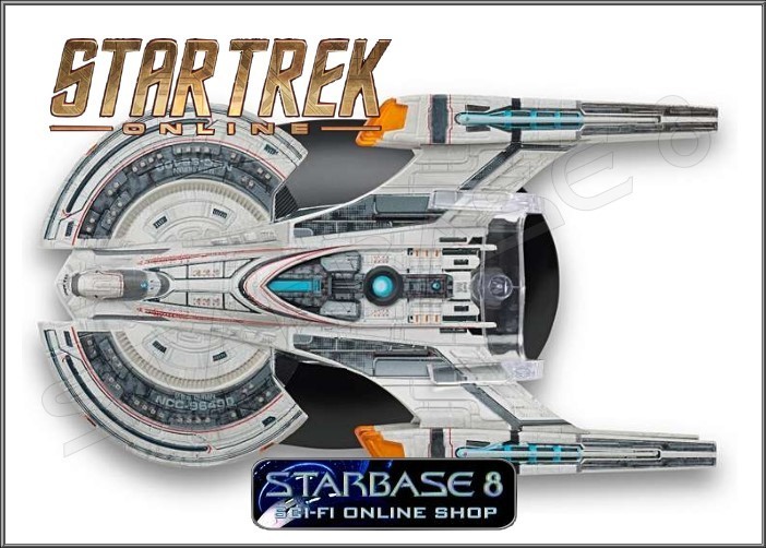 Star Trek Online Starships USS BURAN NCC-96400 Federation Model Eaglemoss 
