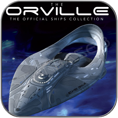 THE ORVILLLE ECV - 197 EAGLEMOSS XL STARSHIP COLLECTION