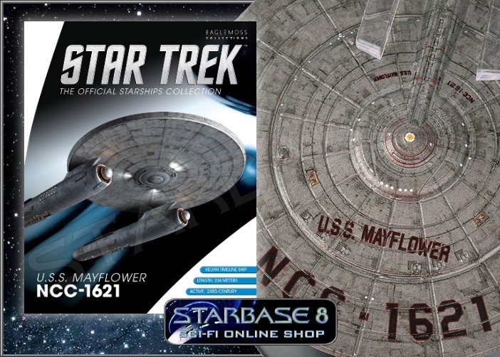 Crucero de exploración de clase Andrómeda Star Trek Eaglemoss Collections 
