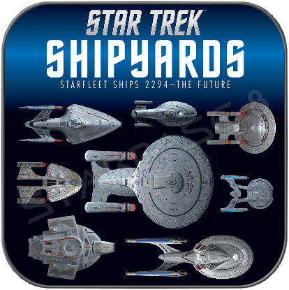 STARFLEET SHIPS 2294 - THE FUTURE - STAR TREK SHIPYARDS SACHBUCH EAGLEMOSS