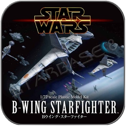 B-WING STARFIGHTER - 1:72 STAR WARS REVELL BANDAI MODELL BAUSATZ