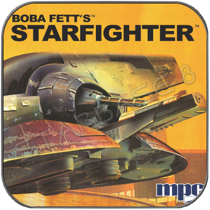 BOBA FETT'S STARFIGHTER SLAVE ONE - 1:85 - STAR WARS MPC MODELL BAUSATZ