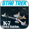 FEDERATION K-7 SPACE STATION - 1/7600 AMT STAR TREK MODEL KIT