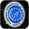 UNITED FEDERATION OF PLANETS - EARTH -  AUFNÄHER UFP PATCH