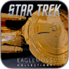 USS ENTERPRISE 1701-D GOLD - EAGLEMOSS STAR TREK STARSHIP COLLECTION WITHOUT BOX